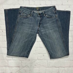 7 FOR ALL MANKIND “A Pocket” women’s bootcut jeans size 27 GUC Vintage Y2K style